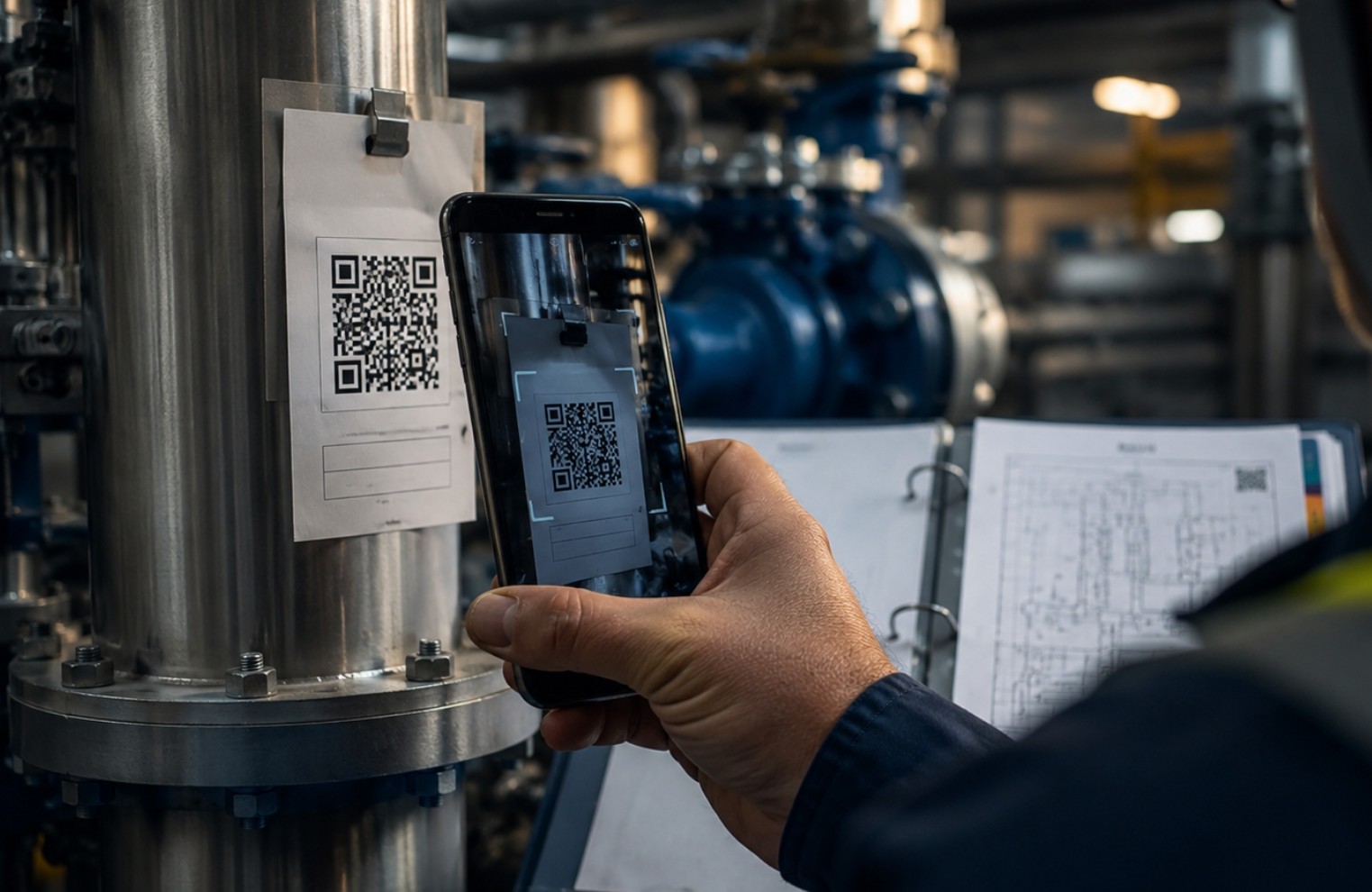 QR Code per impianti e cantiere: link rapidi per documenti, schede e cartelli