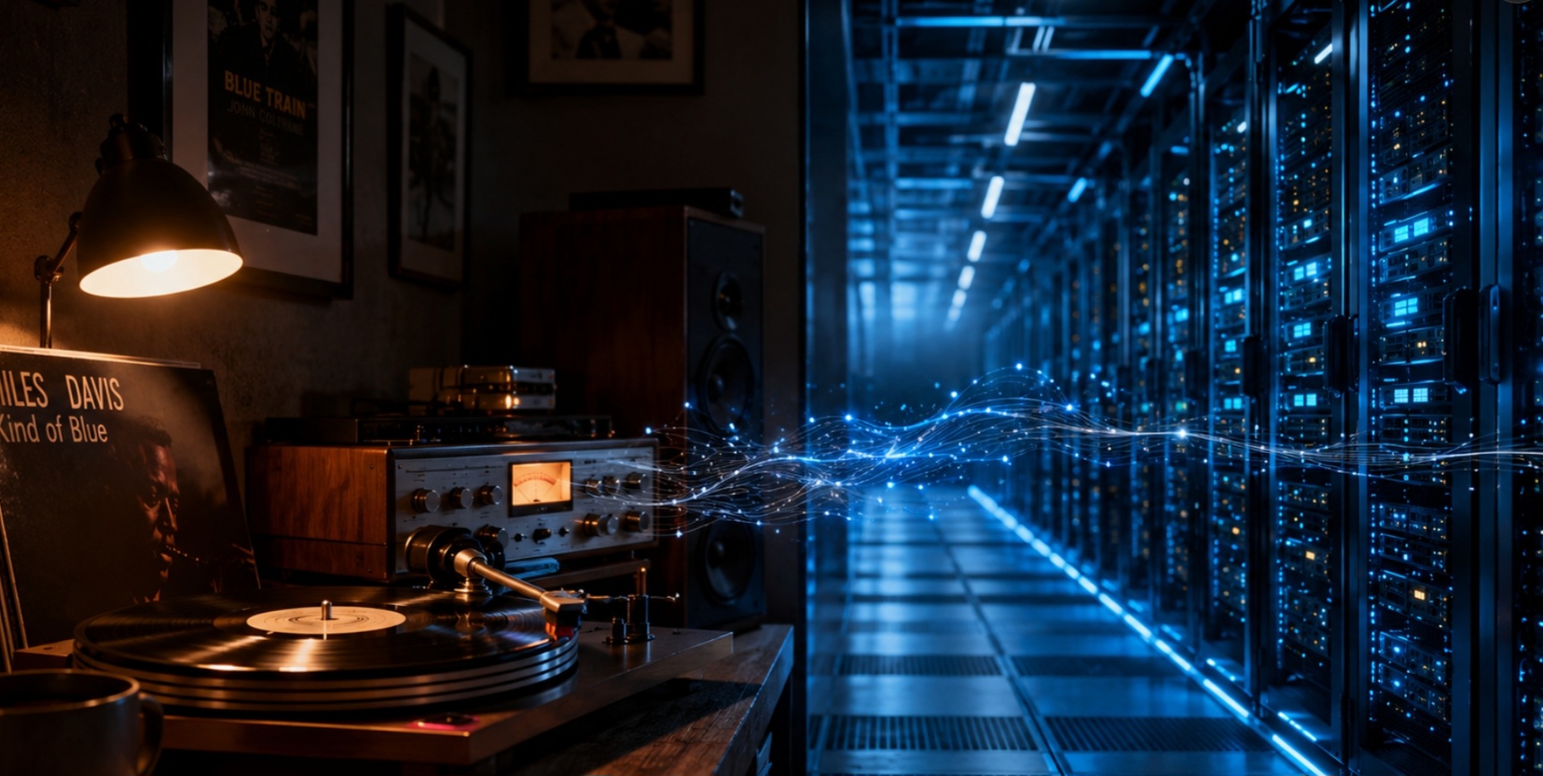 Analogici Era Intelligenza Artificiale Datacenter Vinili