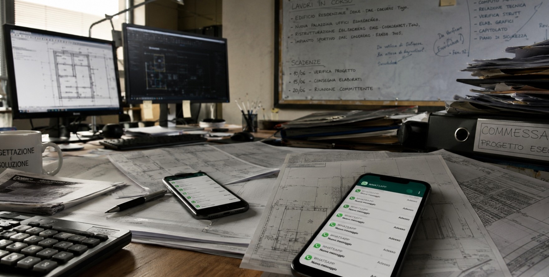 WhatsApp Web, gruppi di lavoro e organizzazione in cantieri e aziende